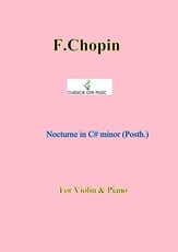 Nocturne in C# minor P.O.D. cover